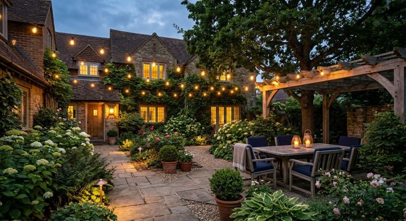 Garden Lighting Installation in Olathe, KS