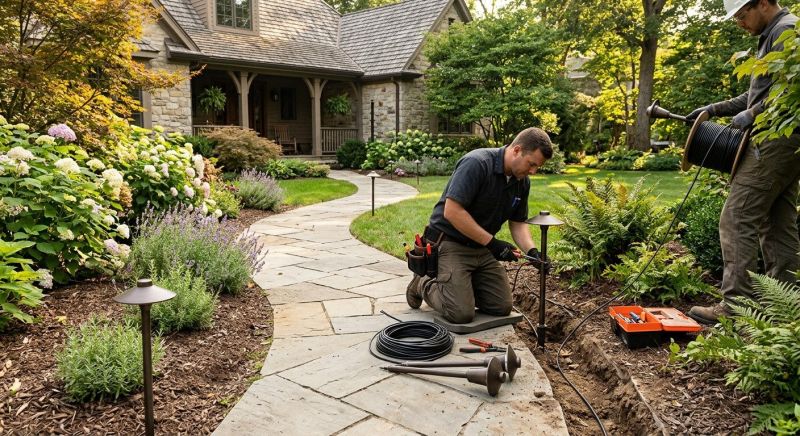 Landscape Lighting Installation in Littleton, CO